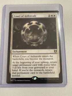 MTG 1x Court of Ardenvale 21 Commander: Wilds of Eldraine Magic Gathering x1 LP - Image 1