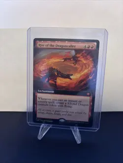 Rite of the Dragoncaller (Extended Art) Foundations Regular - Image 1