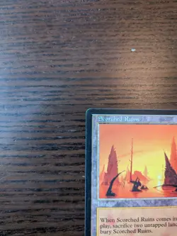 MTG Magic The Gathering Scorched Ruins Weatherlight MP - Image 5