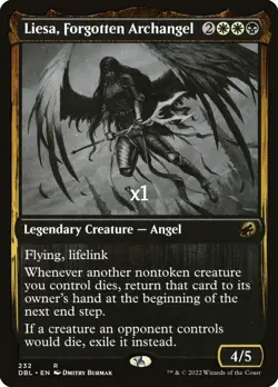 MTG Innistrad: Double Feature DBL Liesa, Forgotten Archangel MINT - Image 1