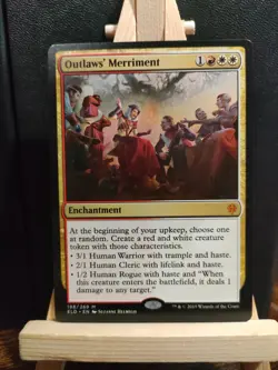 Outlaws' Merriment - Throne of Eldraine - Mythic - NM (see pics) MTG - Image 1