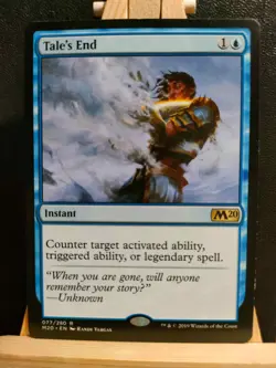 Tale's End - Magic 2020 (M20) - Rare - NM to LP (see pics) MTG - Image 1
