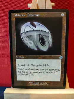 Pristine Talisman (Retro Frame) - Brothers' War Artifacts - NM - MTG - Image 1