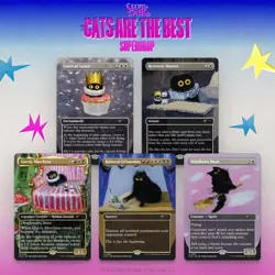 Purr Majesty Secret Lair Magic the Gathering Cats are the Best PRESALE - Image 1