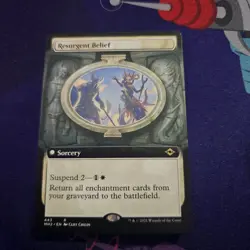 Resurgent Belief (Extended Art) Modern Horizons 2 Regular Magic The Gathering - Image 1