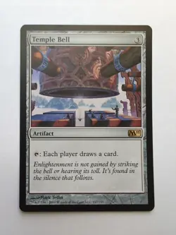 MTG Temple Bell (M11) Core Set 2011 Regular Rare 217/249 - Image 1