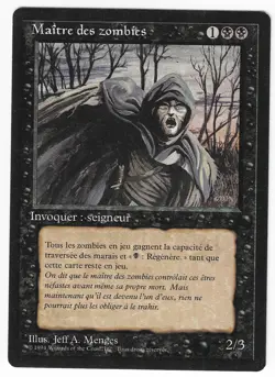 ►Magic-Style◄ MTG - Zombie Master - French Revised FBB - NM - Image 1