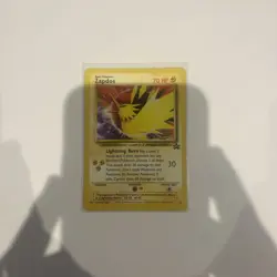 Vintage Pokemon Zapdos 23 WOTC Black Star Promos 1995 NM - Image 1