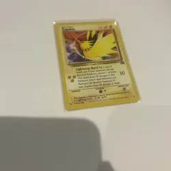 Vintage Pokemon Zapdos 23 WOTC Black Star Promos 1995 NM - Image 3