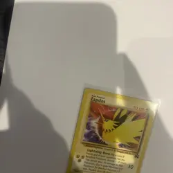Vintage Pokemon Zapdos 23 WOTC Black Star Promos 1995 NM - Image 4