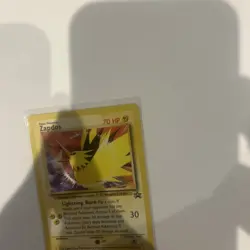 Vintage Pokemon Zapdos 23 WOTC Black Star Promos 1995 NM - Image 5
