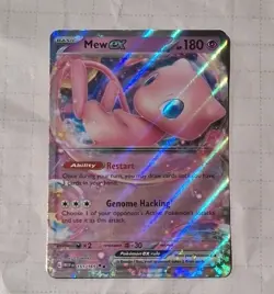 Mew EX HOLO Scarlet & Violet 151 Holo 151/165 Pokemon 2023 - Image 1