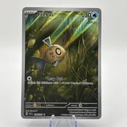 Pokemon TCG Feebas 198/191 Illustration Rare Surging Sparks Near Mint Condition - Image 1