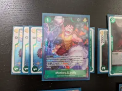 GU OP16 Luffy Competitive Deck ALT ART One Piece TCG AA alt leader & characters - Image 2