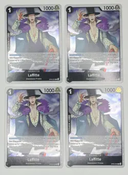 x4 Laffitte OP09-095 Emperors in the New World One Piece English NM - Image 1