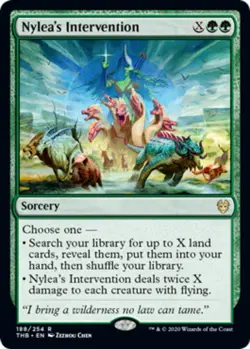 Theros Beyond Death - Nylea's Intervention - Foil - Image 1
