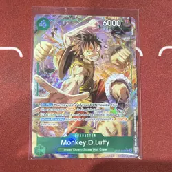 Bandai One Piece CCG Monkey D. Luffy ST30-012 SR Alt Art Foil English - Image 1