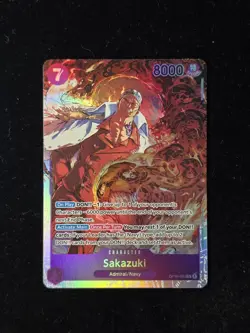 Sakazuki (SR) OP16-065 One Piece TCG The Time of Battle - Image 1