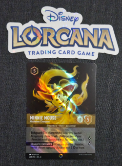 Disney Lorcana Ursula's Return Enchanted Minnie Mouse Musketeer Champion EN NM - Image 1