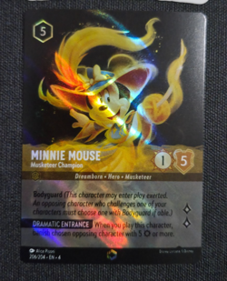 Disney Lorcana Ursula's Return Enchanted Minnie Mouse Musketeer Champion EN NM - Image 2