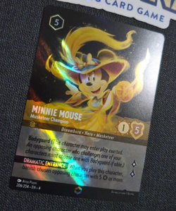 Disney Lorcana Ursula's Return Enchanted Minnie Mouse Musketeer Champion EN NM - Image 3