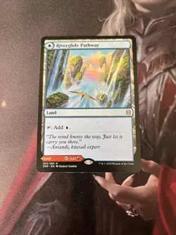 MtG Riverglide Pathway - NM - Zendikar Rising - Image 1