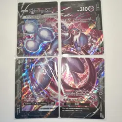 Nintendo Pokemon TCG Mewtwo V-UNION 4-Card Set SWSH159 Holo English - Image 1