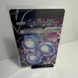 Nintendo Pokemon TCG Mewtwo V-UNION 4-Card Set SWSH159 Holo English - Image 3