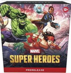 MTG Marvel Super Heroes PRERELEASE Kit Box Magic The Gathering Cards PREORDER - Image 1