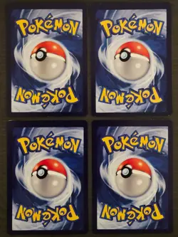Charizard Eevee Squirtle Pikachu with Grey Felt Hat 085 🔥FAN-MADE🔥Pokemon Card - Image 2