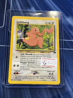Pokemon Lickitung 16/18 Southern Islands Regular Rare English Card - Image 1