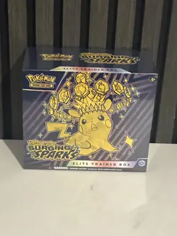 2024 Pokemon Scarlet & Violet Surging Sparks Elite Trainer Box ETB Sealed - Image 1
