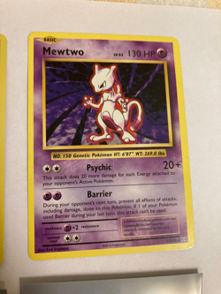 2016 Pokemon Mew Basic Card #29/124 & 2016 Pokemon Mewtwo Basic #51/108 - Image 4