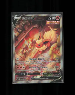 Flareon V - SWSH179 Promo SWSH: Sword & Shield Promo Cards MP Holo Fire 2019 - Image 1