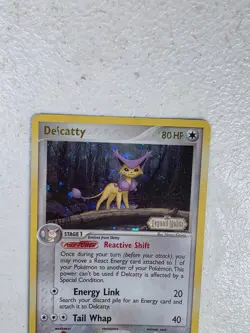 Pokemon Card - Delcatty Legend Maker 4/92 Holo Reverse Holo Rare Stamped - Image 3