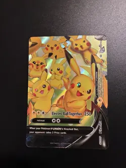 Pikachu V-Union PROMO Set of All 4 Cards SWSH139-142 NM Pokemon Nintendo M9253 - Image 4