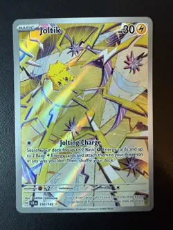 Pokemon Card TCG - Joltik 150/142 - Stellar Crown - Illustration Rare - NM ⭐ - Image 1