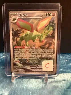 Pokemon TCG Flygon 101/094 Me02: Phantasmal Flames Illustration Rare Holo Card C - Image 1