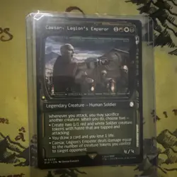 1x SHOWCASE CAESAR, LEGION'S EMPEROR - Fallout - MTG - Magic the Gathering - Image 1