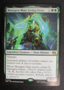 Mutagen Man, Living Ooze Teenage Mutant Ninja Turtles TMT Regular #124 Magic MTG - Image 1