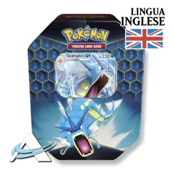 Tin GYARADOS GX SM11.5 INGLESE • DESTINO SFUGGENTE Hidden Fates SM212 POKEMON - Image 1
