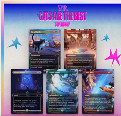 MTG Secret Lair Cats Of Chaos Foil Edition *PRESALE* - Image 1