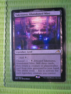 Takenuma, Abandoned Mire MTG Kamigawa: Neon Dynasty 278 Rare Regular - Image 1