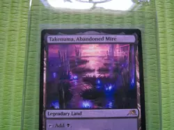 Takenuma, Abandoned Mire MTG Kamigawa: Neon Dynasty 278 Rare Regular - Image 3
