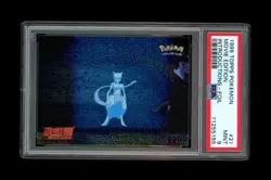 RARE 1999 Topps POKEMON MOVIE INTRODUCTIONS MEWTWO FOIL #21! PSA 9 MINT GRADED - Image 1