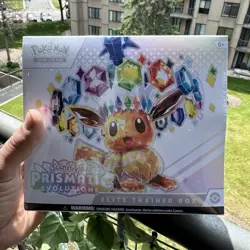 Pokemon TCG Prismatic Evolutions Elite Trainer Box - Image 1