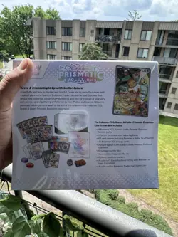 Pokemon TCG Prismatic Evolutions Elite Trainer Box - Image 3