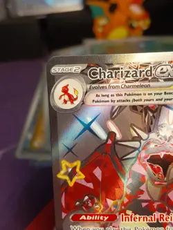 Charizard ex 074 Holo Promo Scarlet & Violet Promo Pokemon Holo Near Mint - Image 2