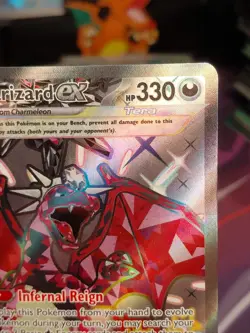 Charizard ex 074 Holo Promo Scarlet & Violet Promo Pokemon Holo Near Mint - Image 3