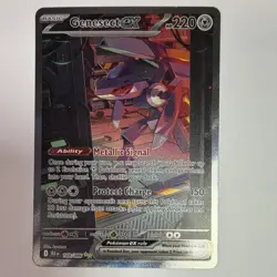 Pokemon Genesect ex Special Illustration Rare Holo 169/086 Sv: Black Bolt Engli… - Image 1